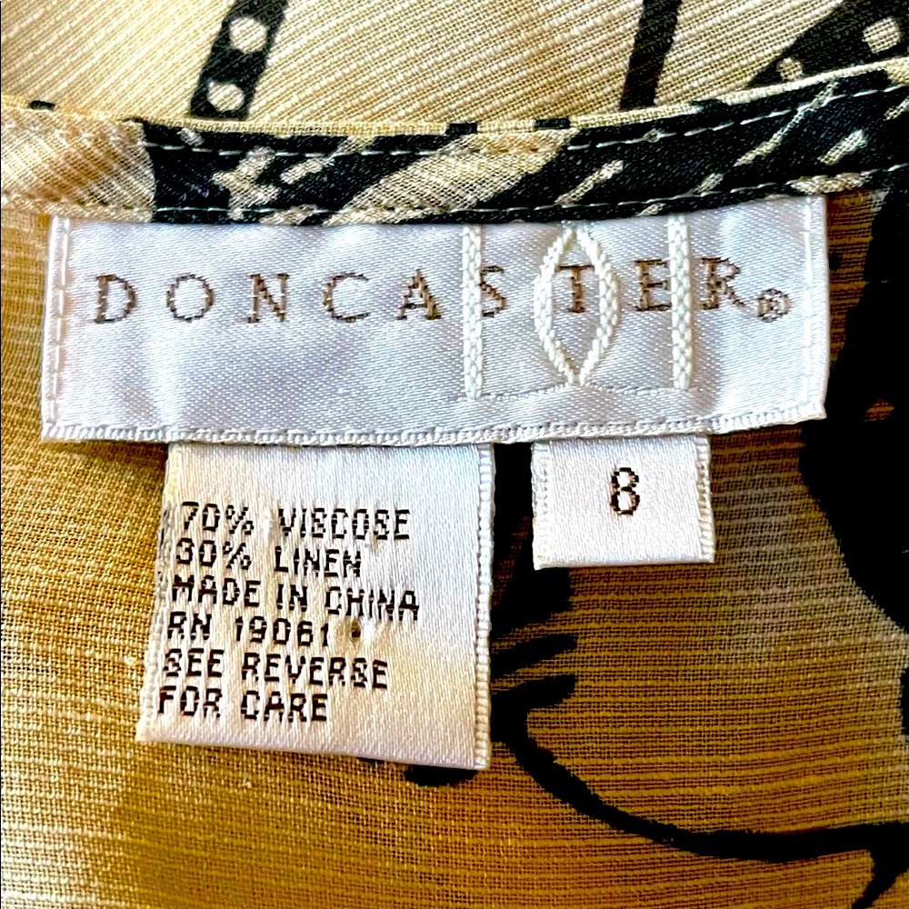 DON CASTER TWO PIECE DRESS - Picture 4 of 4